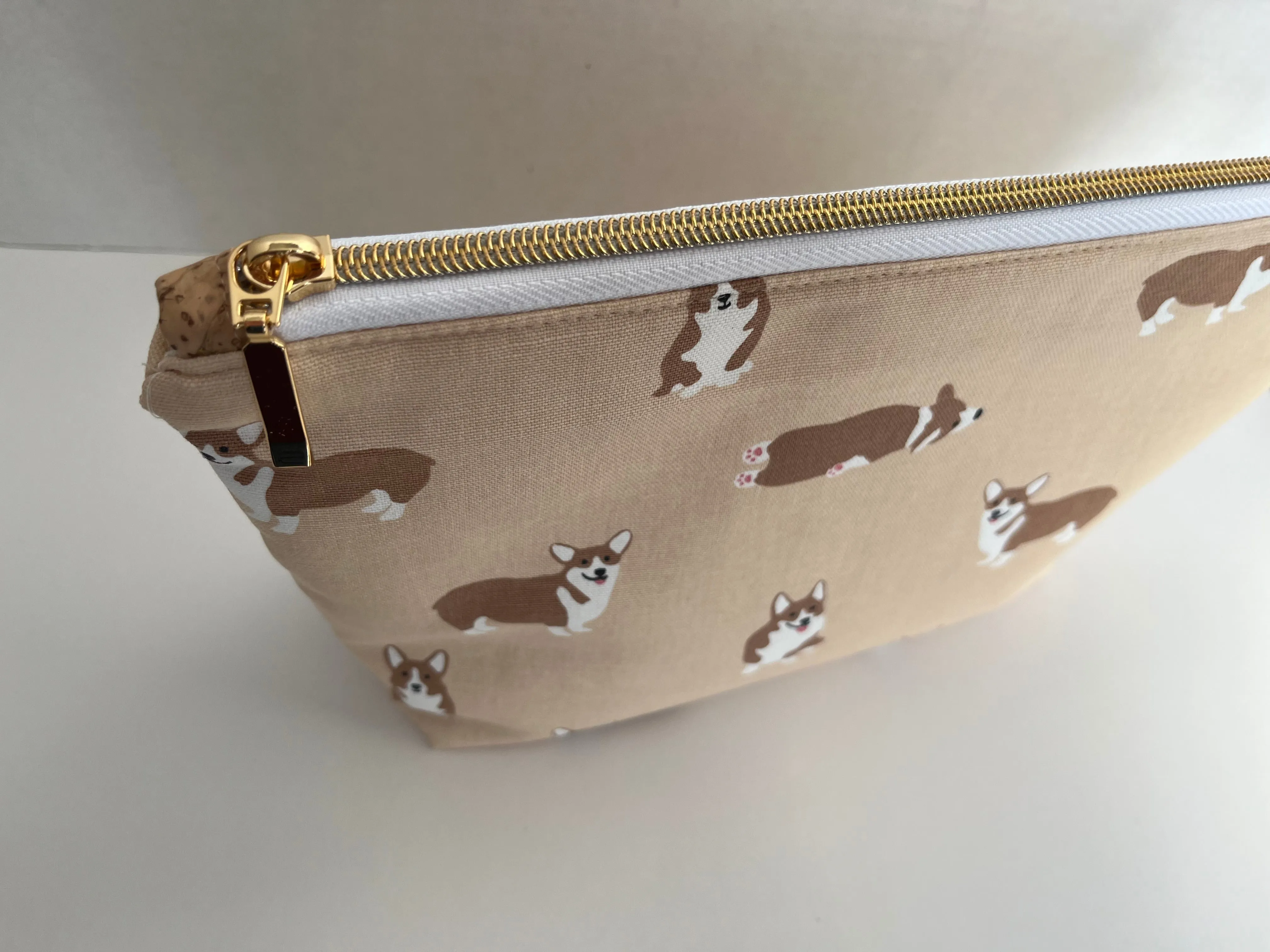 Corgi Dogs Cosmetics Bag Zipper Pouch