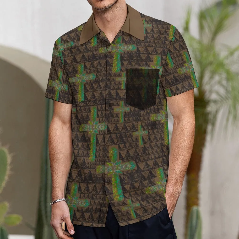 Cross Men's Button-Up Shirt