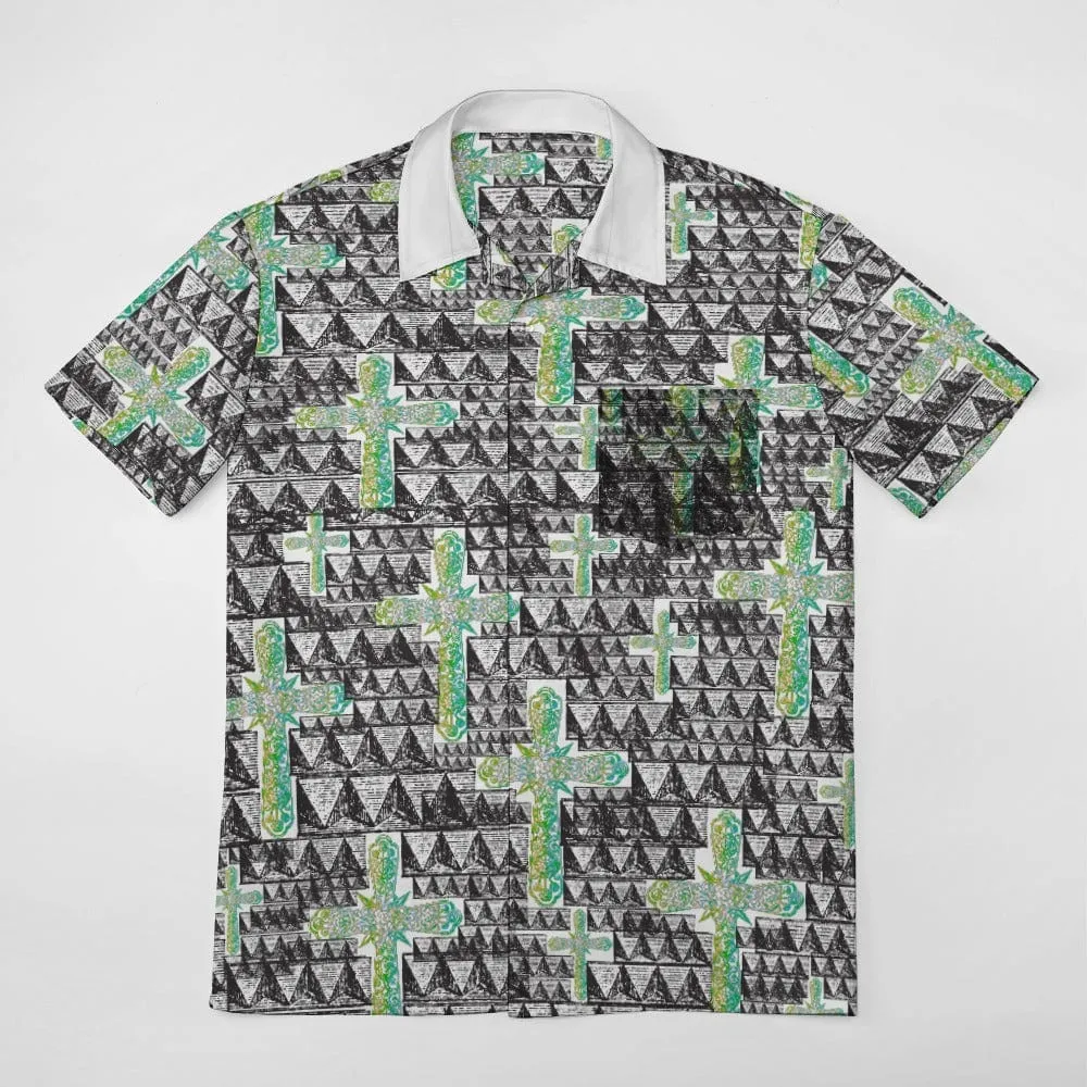 Cross Men's Button-Up Shirt