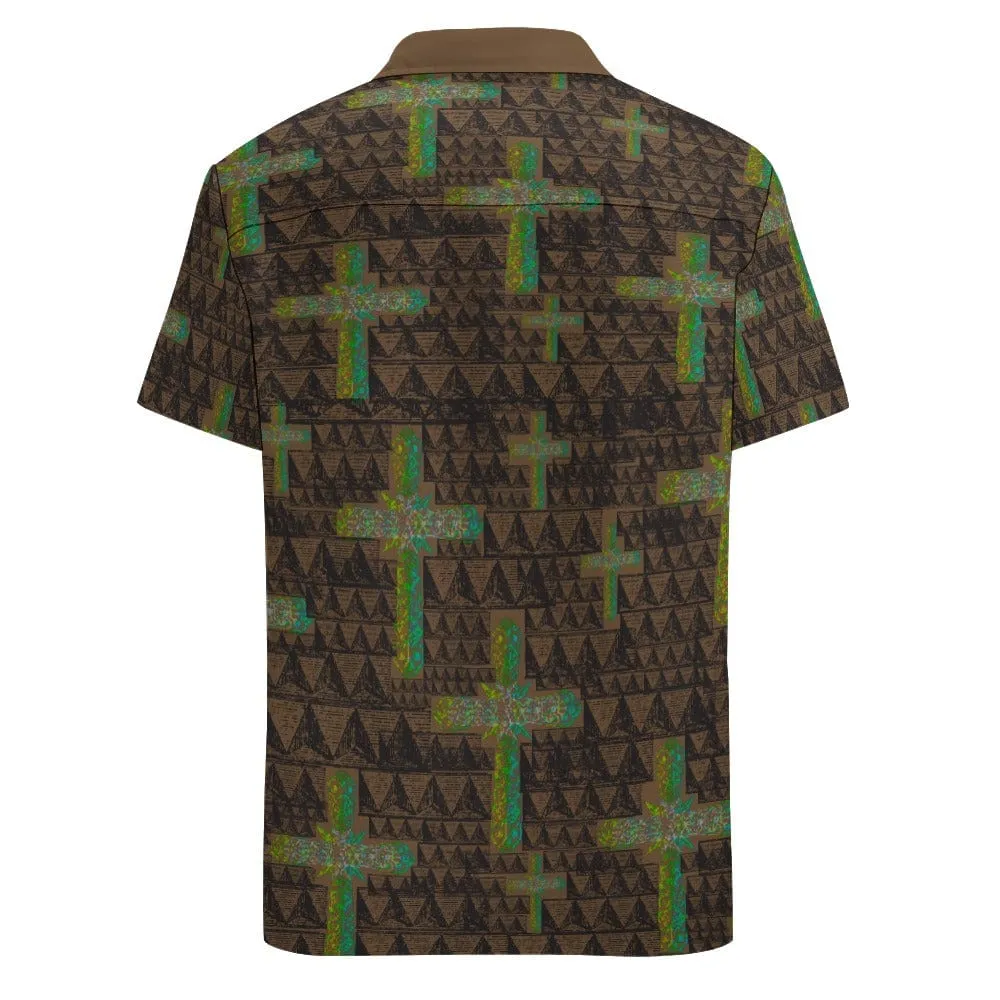 Cross Men's Button-Up Shirt