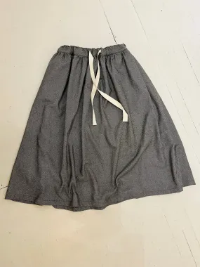 Dale Skirt in Grey Wool