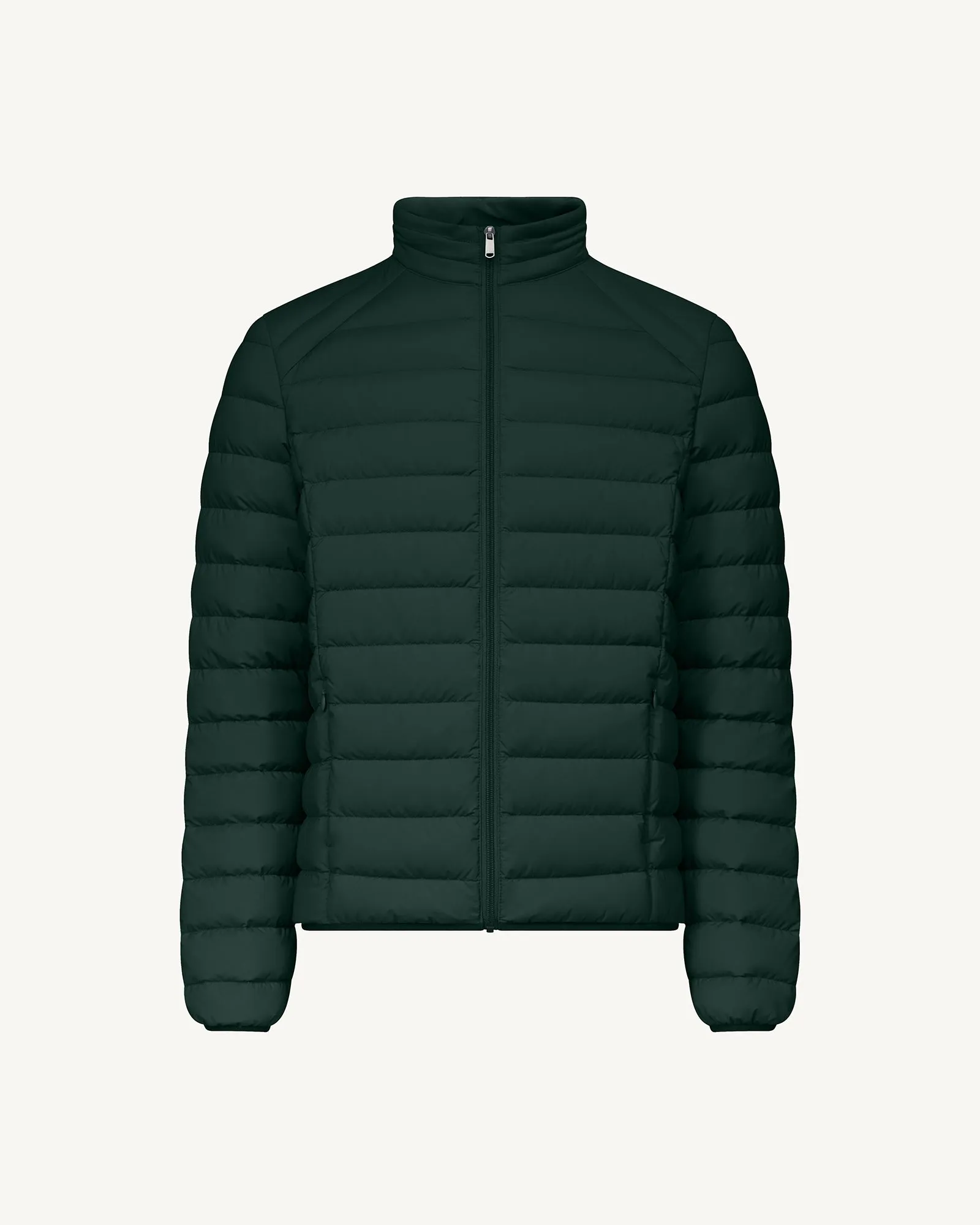 Deep forest Aragon lightweight stretch puffer jacket