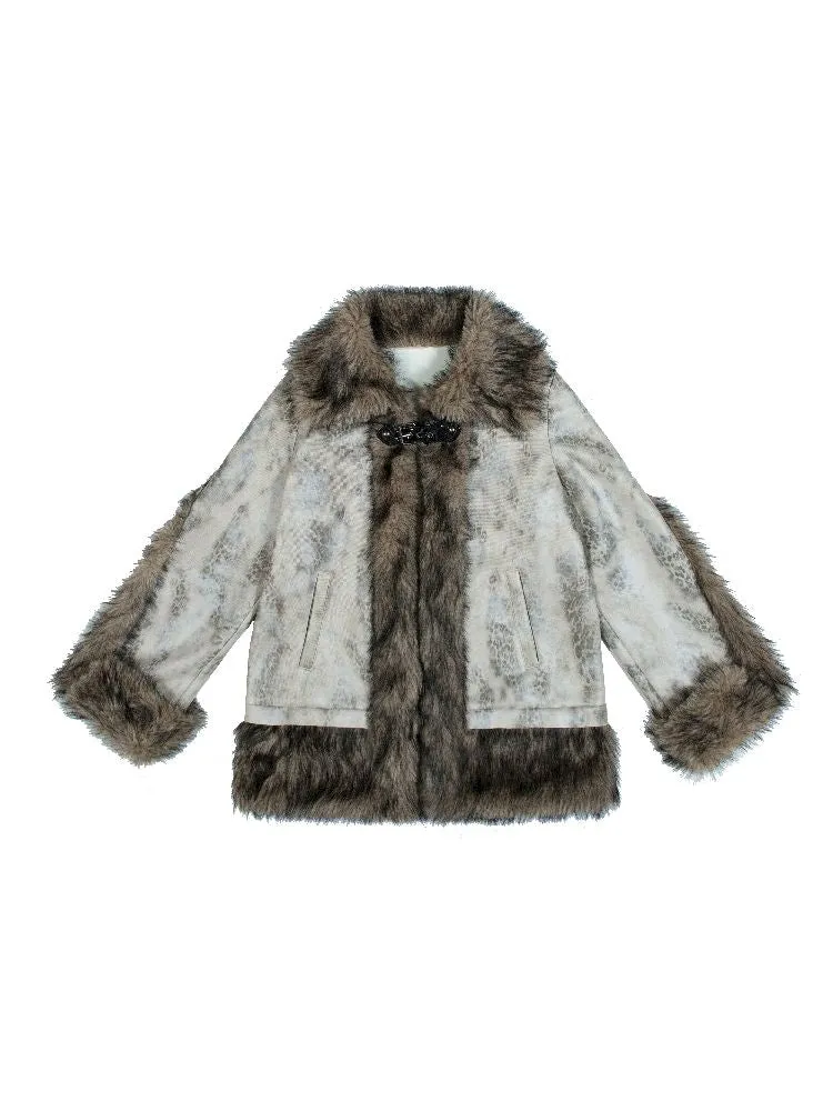 Deerskin velvet fur coat【s0000010491】