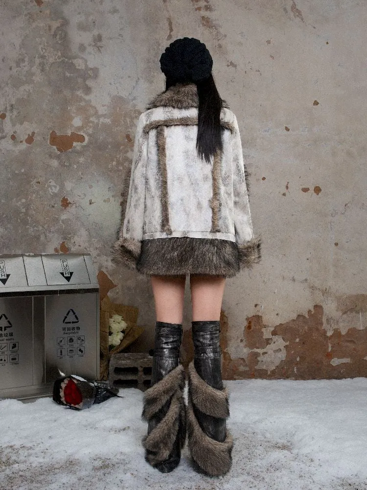 Deerskin velvet fur coat【s0000010491】