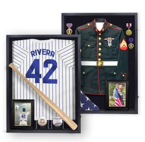 Display Box Large Shadow Box Military Shadow Box Jersey Shadow Box Jersey Display Case