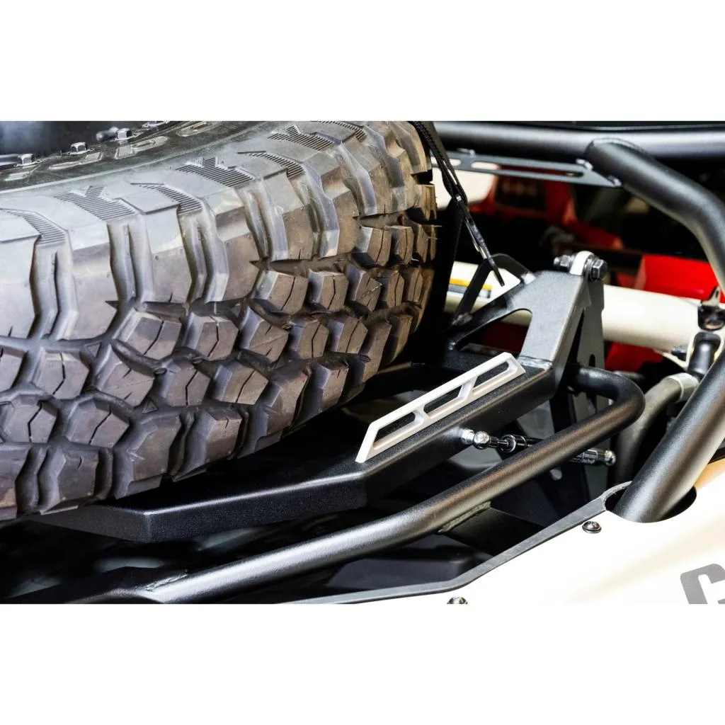 Elektric Offroad 2017-2024 Can Am X3 Maverick Volt Series Baja Spare Tire Rack