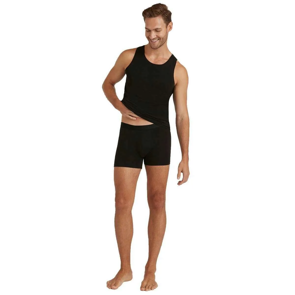 Falke Daily ClimaWool Boxer Brief - Black