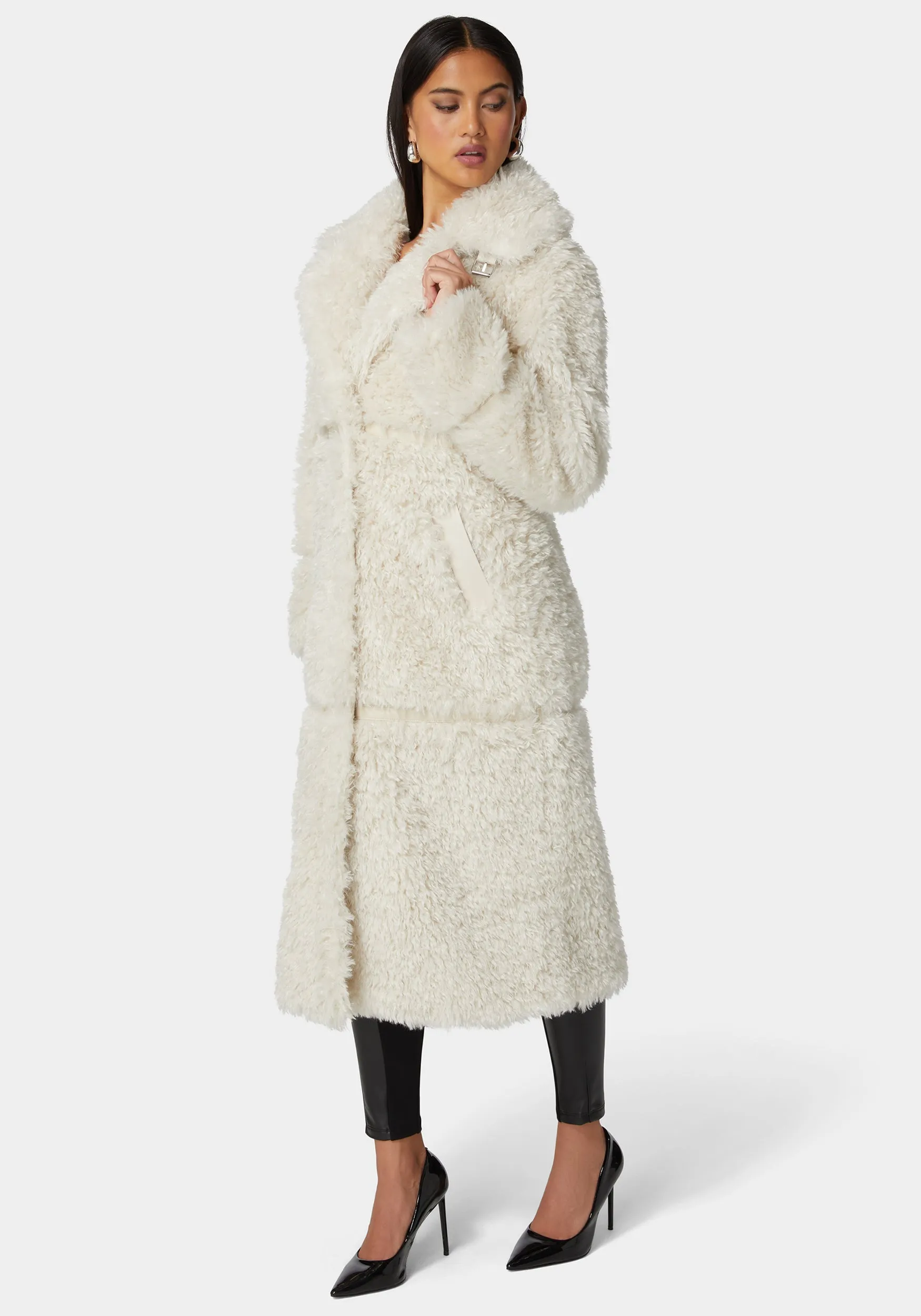 Faux Fur Maxi Coat