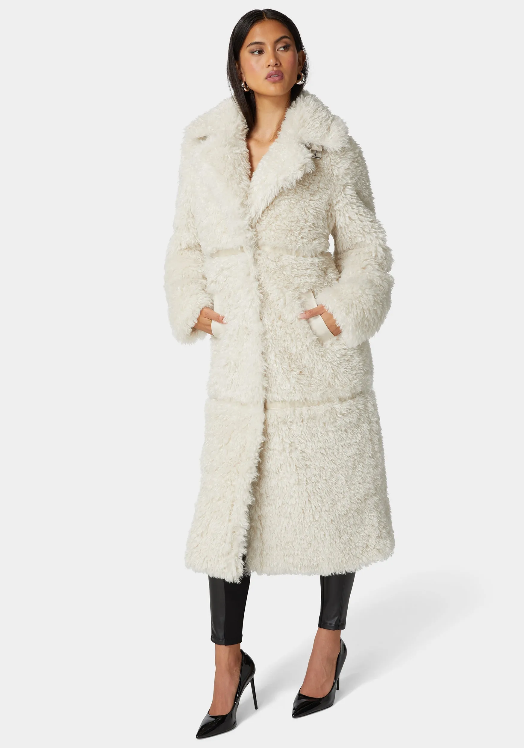 Faux Fur Maxi Coat