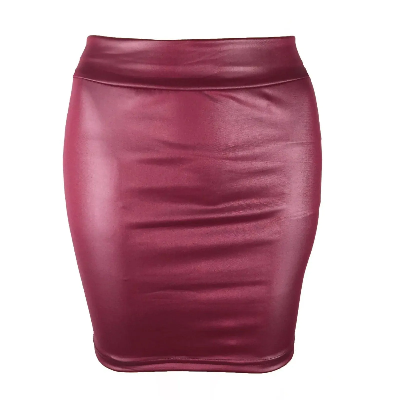 Faux Leather Pencil Skirt: Chic Elegance for Stylish Women