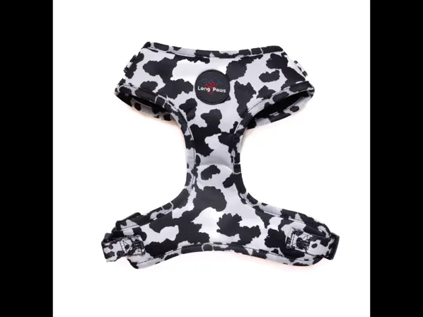 Funk The Dog Harness | Cow Print