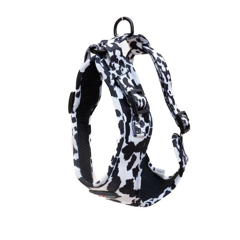 Funk The Dog Harness | Cow Print