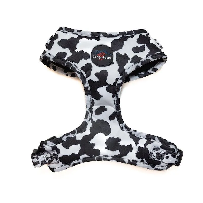 Funk The Dog Harness | Cow Print