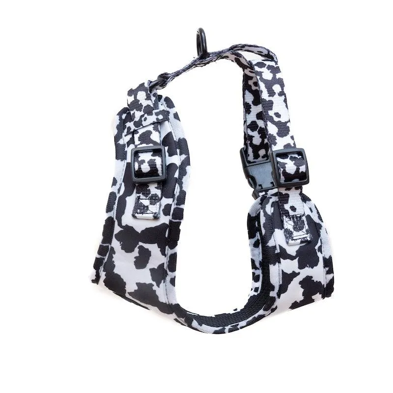 Funk The Dog Harness | Cow Print