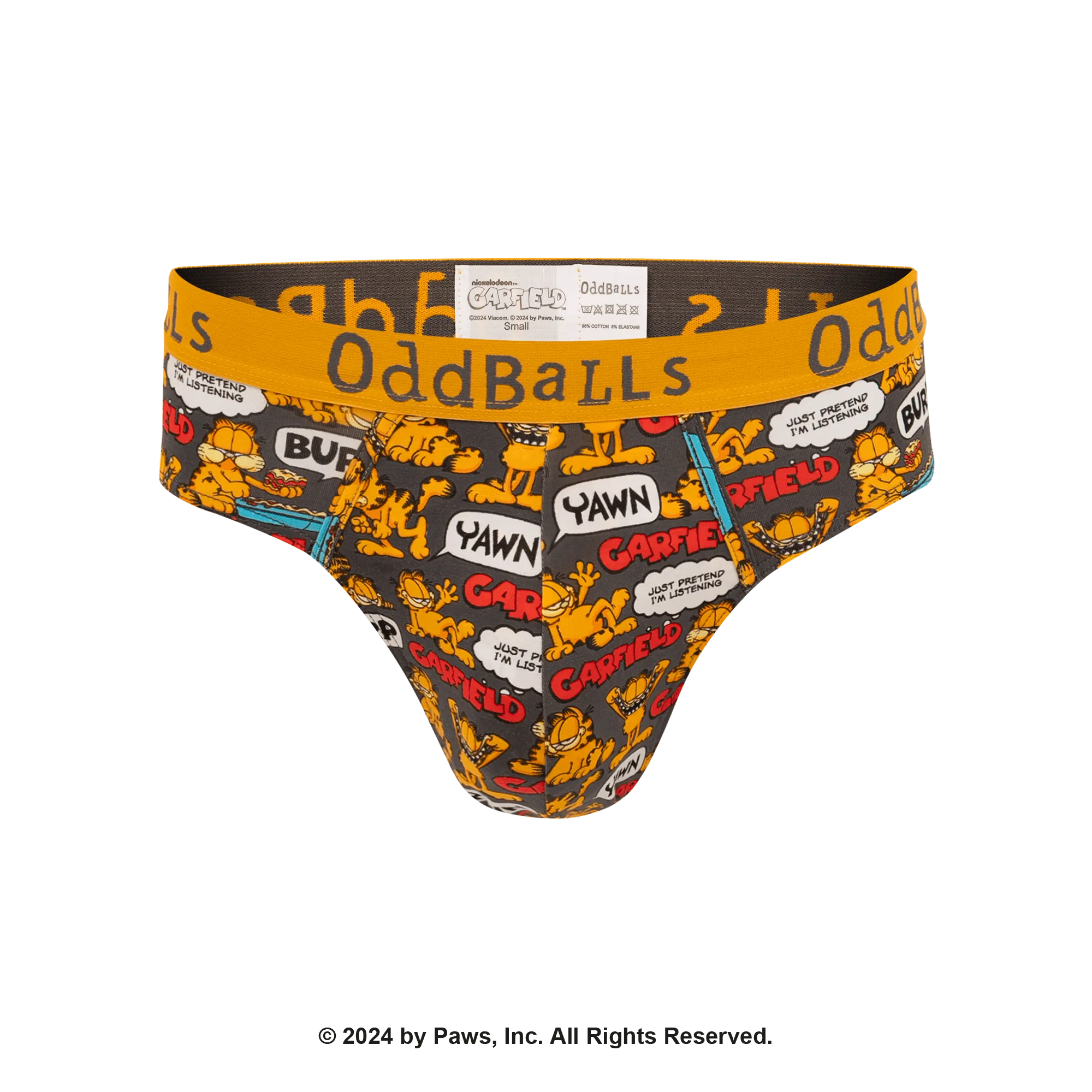 Garfield Grey - Mens Briefs