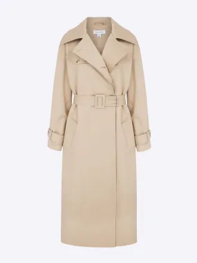 Gilda maxi trench coat