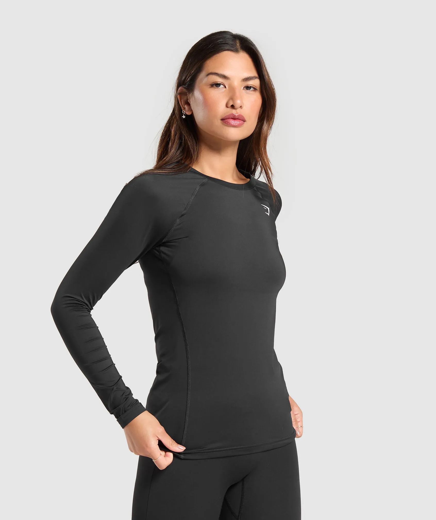 Gymshark Training Baselayer Long Sleeve Top - Black