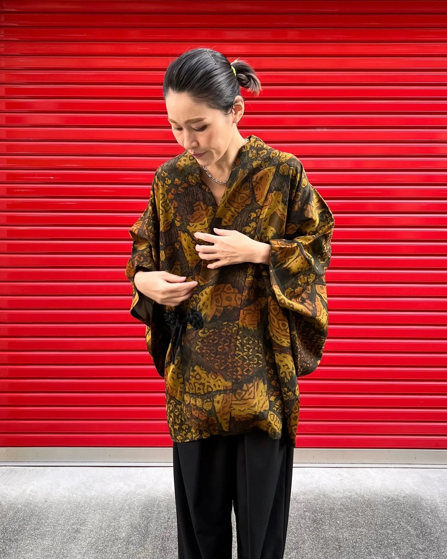 HAORI JACKET WITH CLOSURE・HYŌ ヒョウ