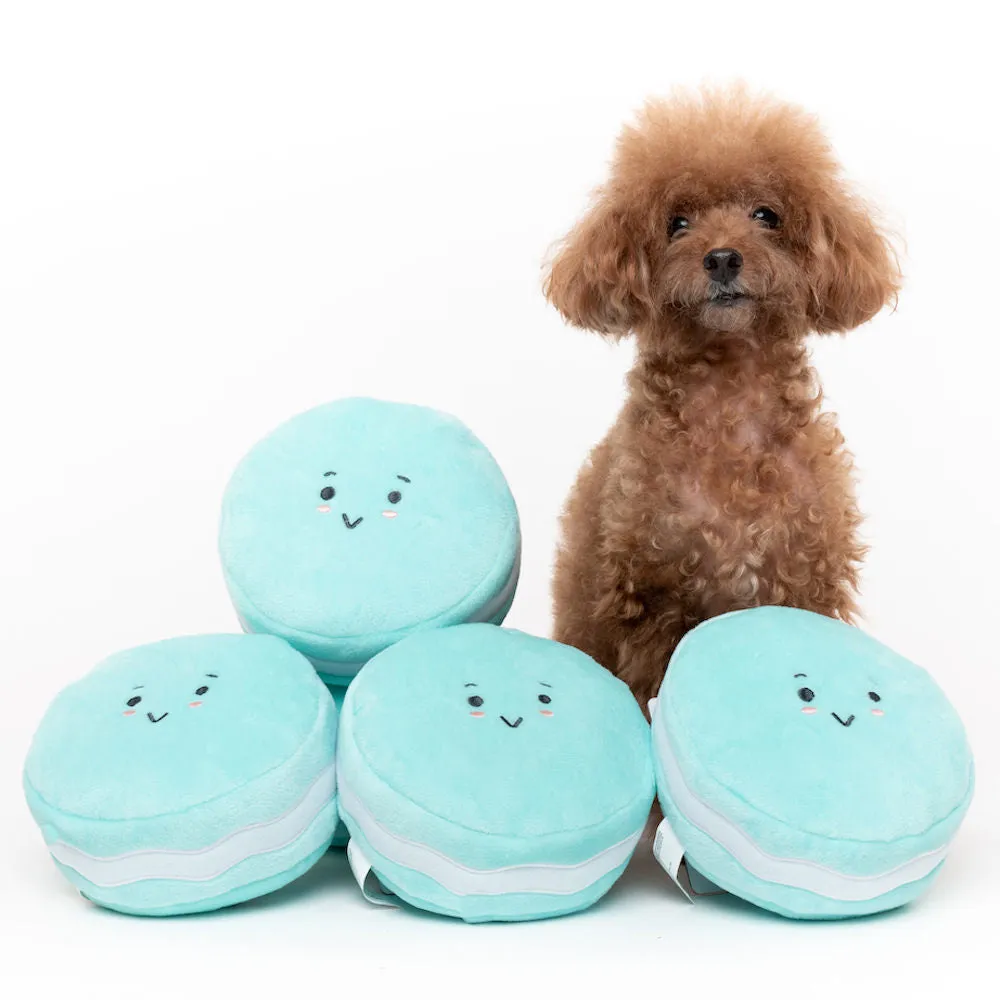 Hey Cuzzies Interactive Hide N Seek Macaroon Dog Toy