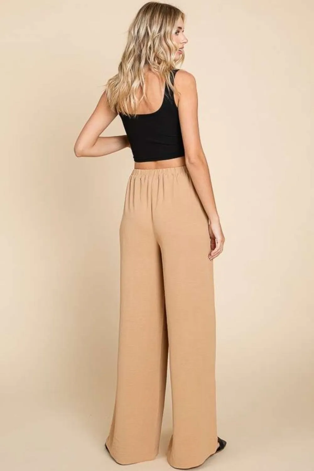 High Waist Wide Leg Cargo Pants