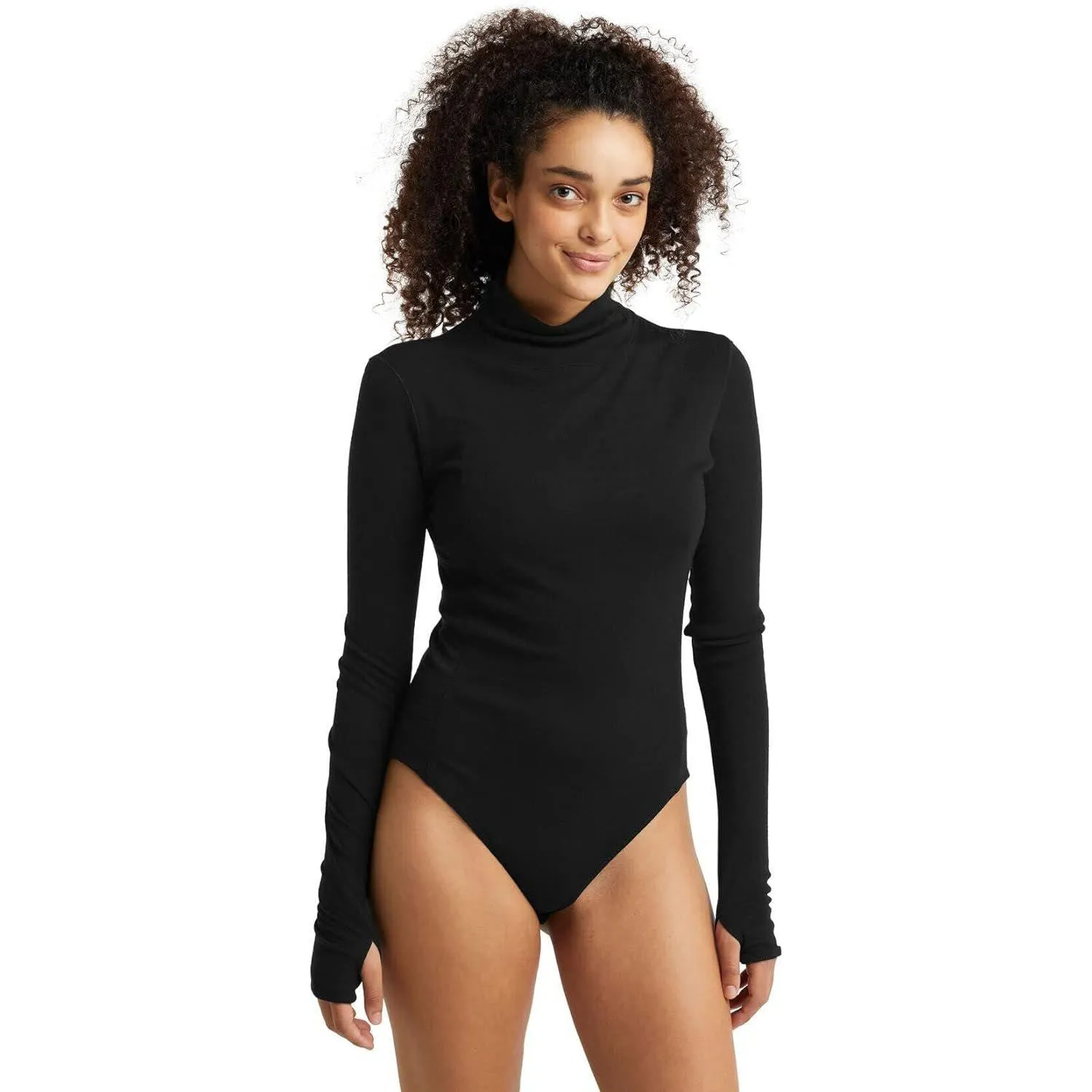 Icebreaker Merino Women Queens Ls High Neck Bodysuit