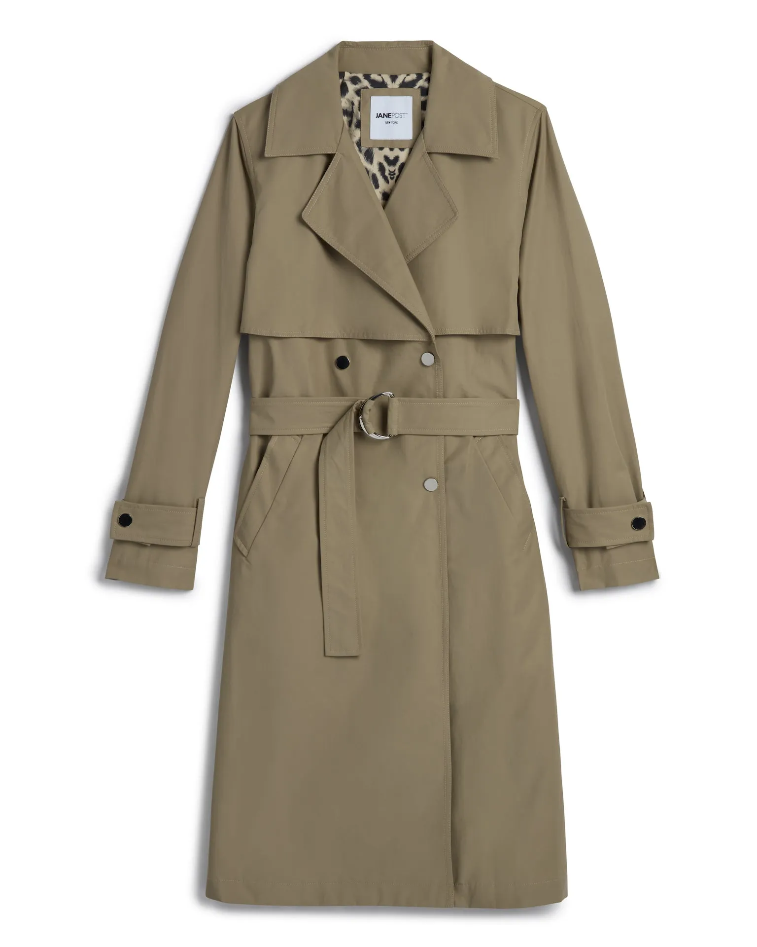 Italian Cotton Snap Trench