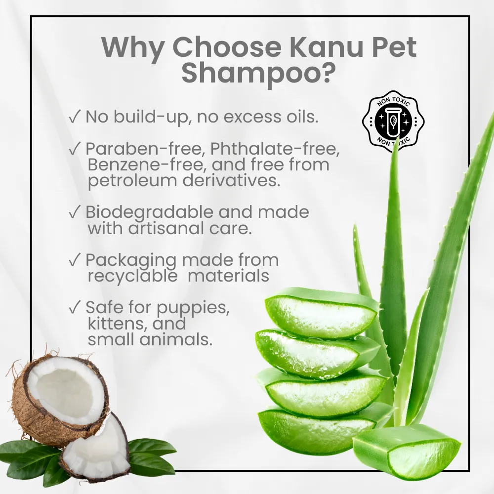 Kanu Pet Whitening Dosg & Cats Shampoo