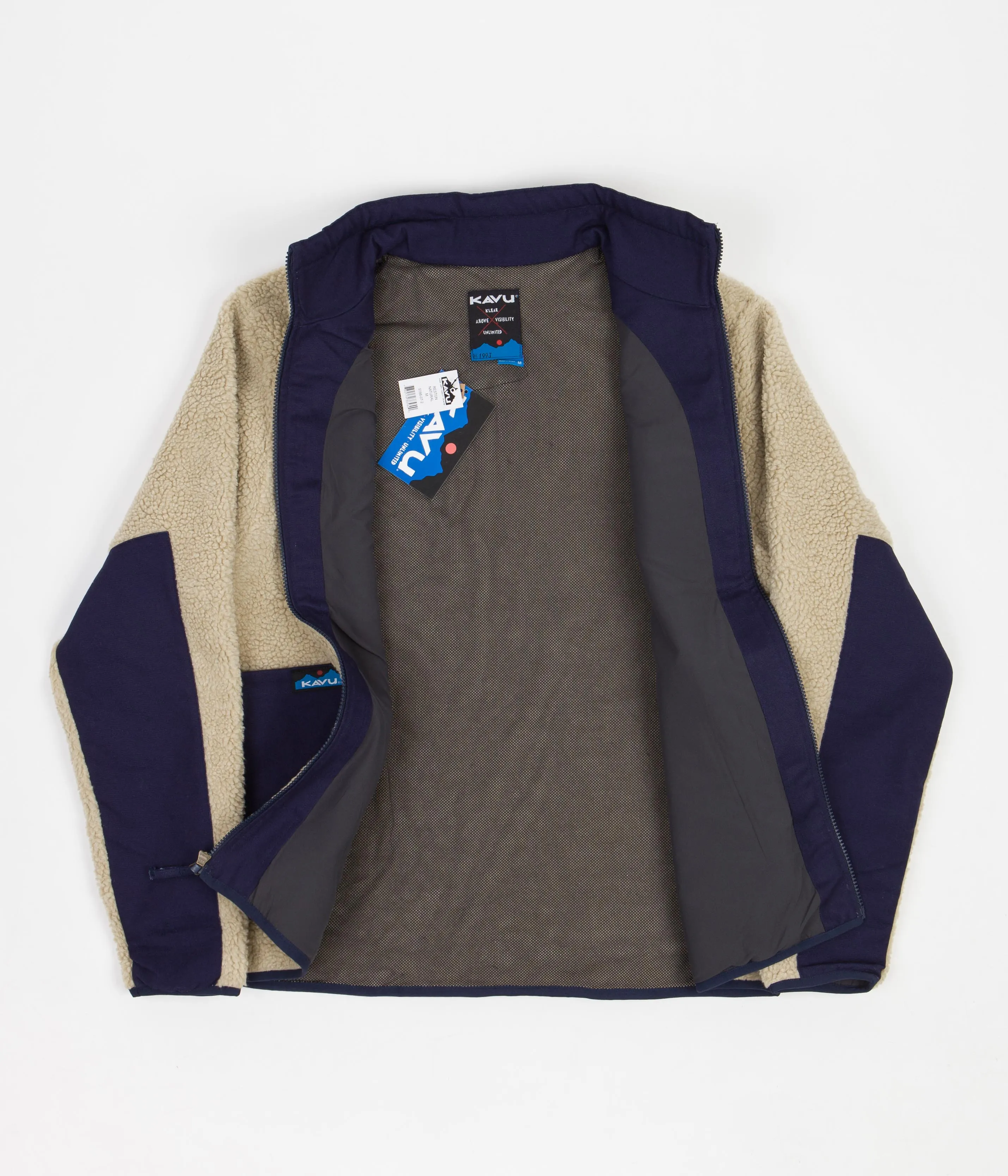 Kavu Reston Fleece Jacket - Natural