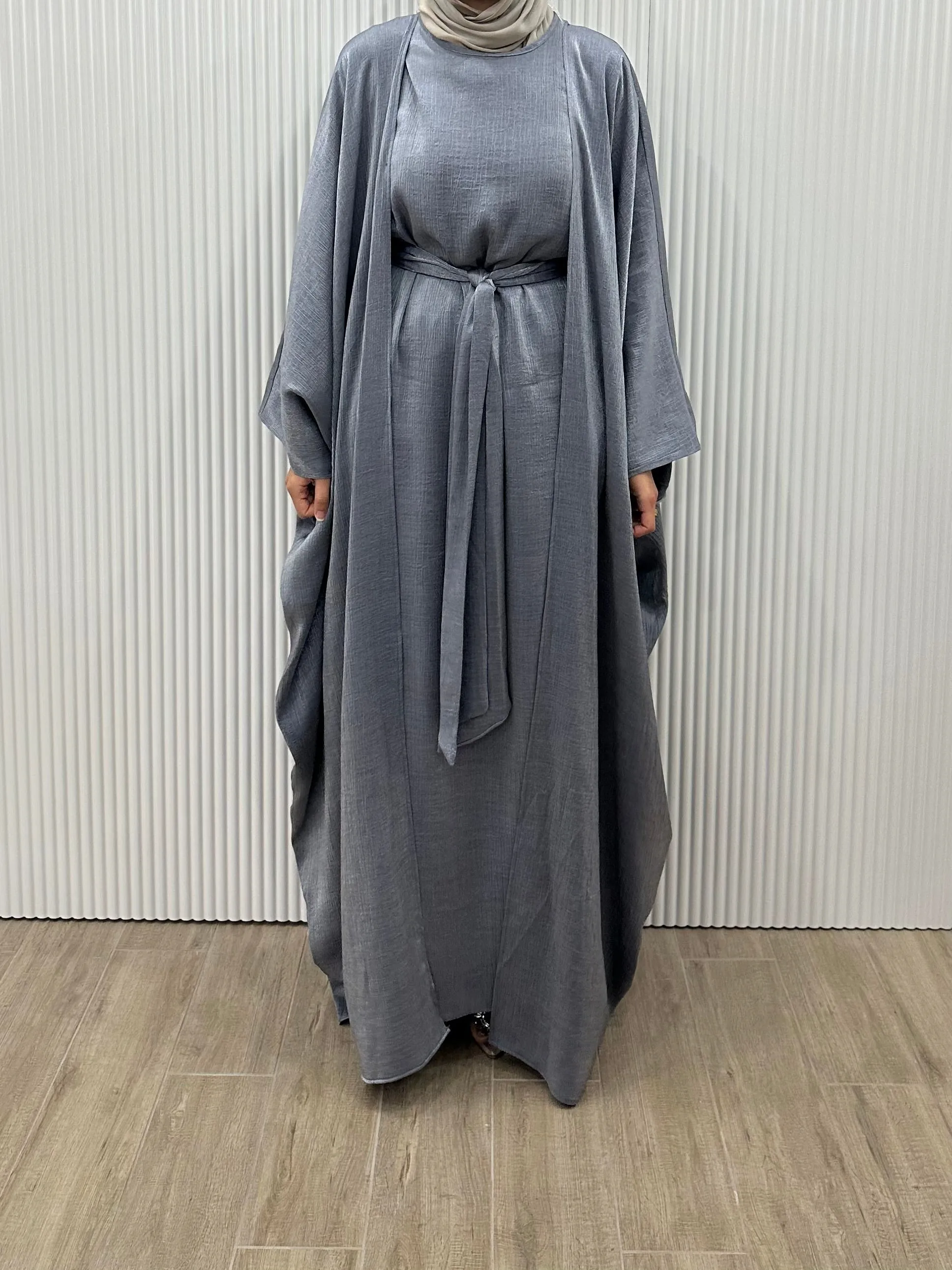 KHAWAJI BATWING 2PCS ABAYA