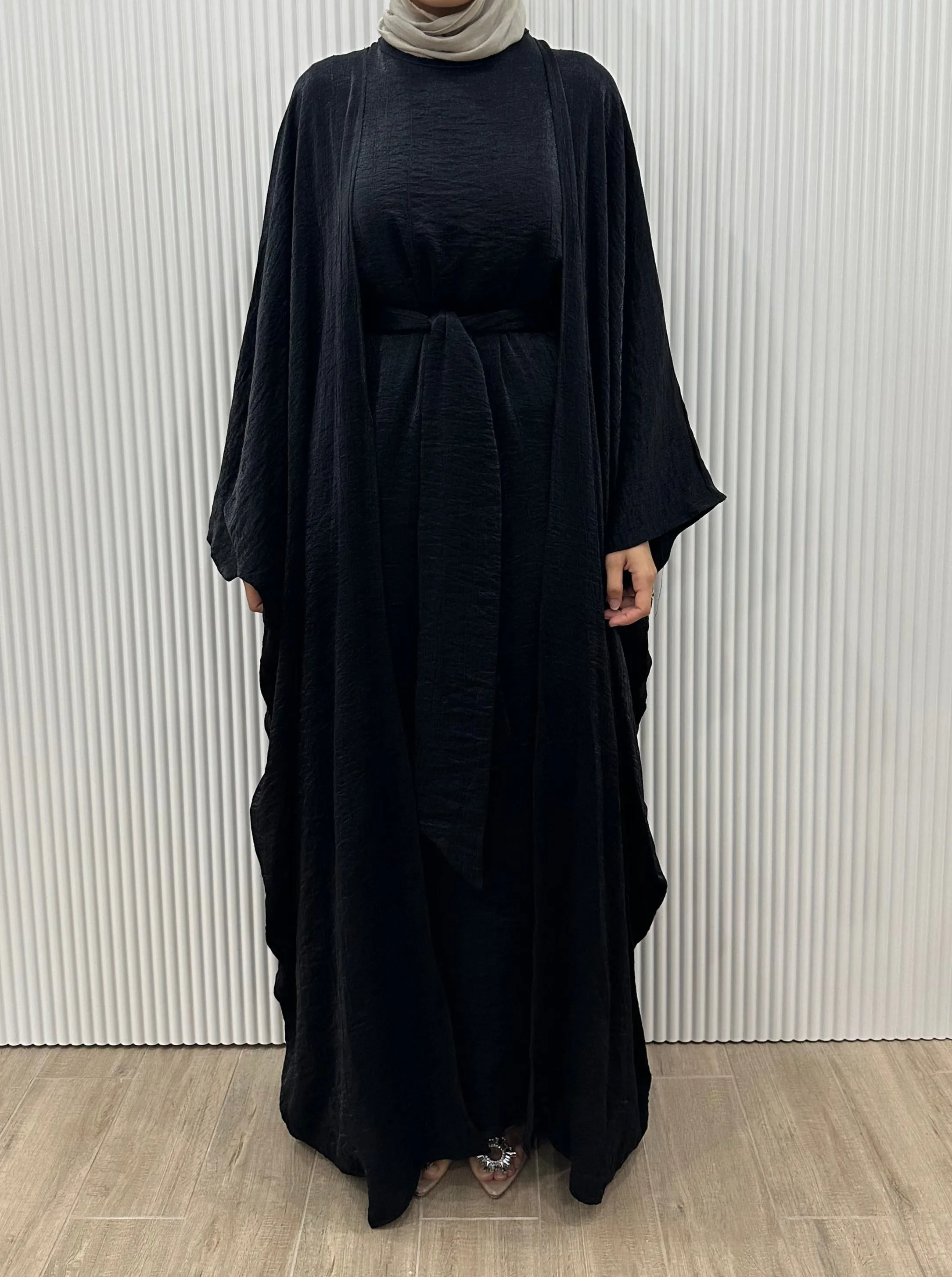 KHAWAJI BATWING 2PCS ABAYA