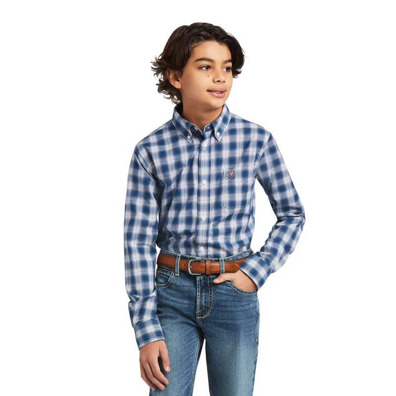 Kids Ariat Pro Taj Classic Fit Long Sleeve Shirt - 10039515