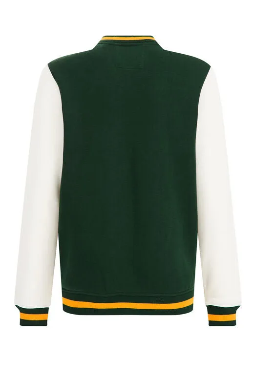 Kids Base Ball Embroidered Fleece Jacket  (R)