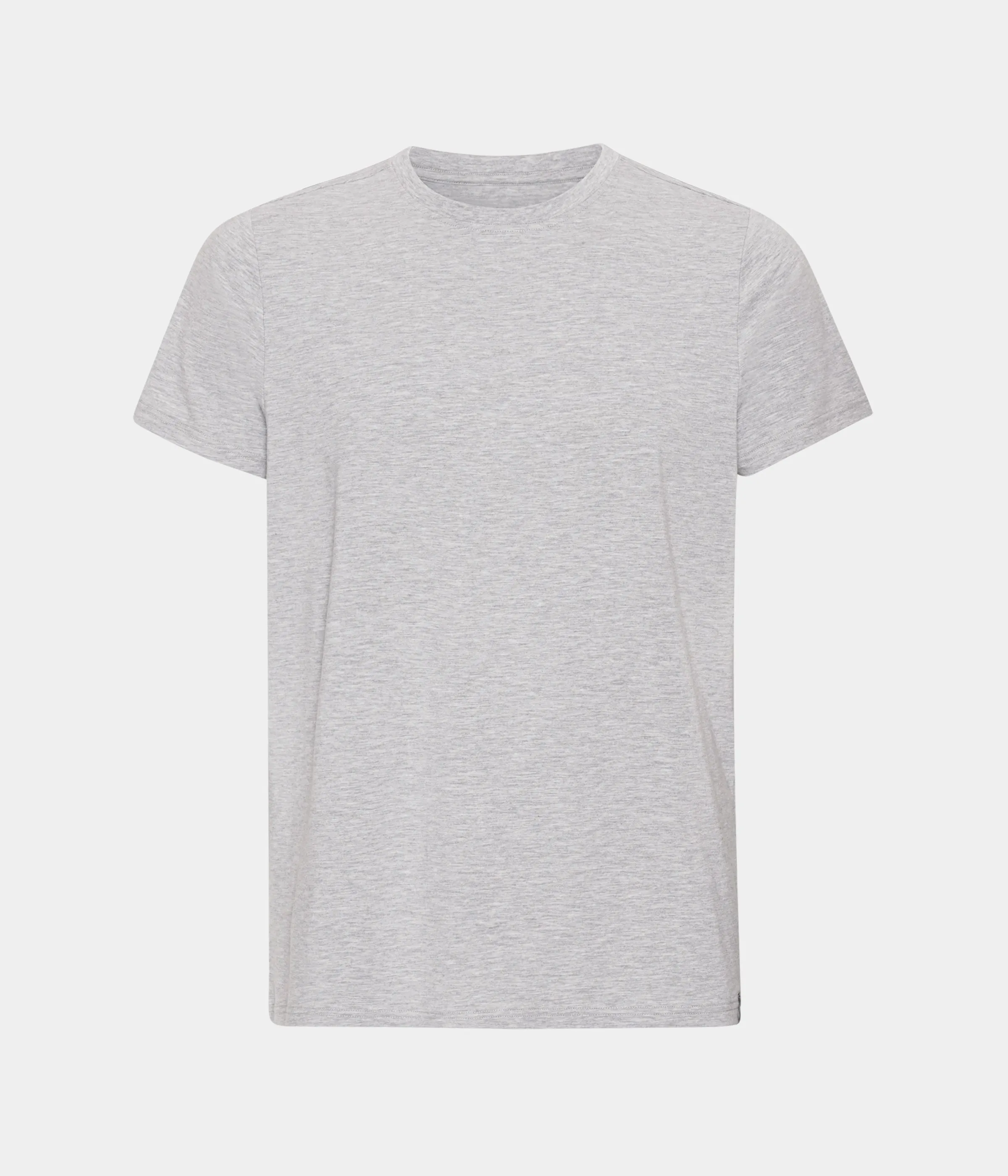 Light grey crew neck bamboo T-shirt