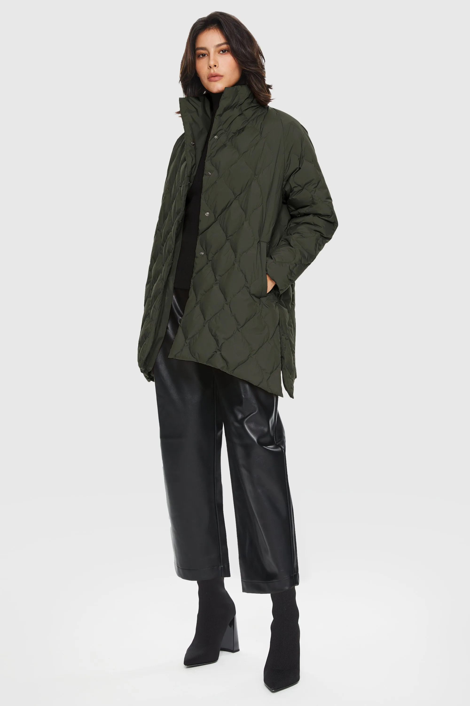 Lightweight Long-Sleeve Puffer Jacket