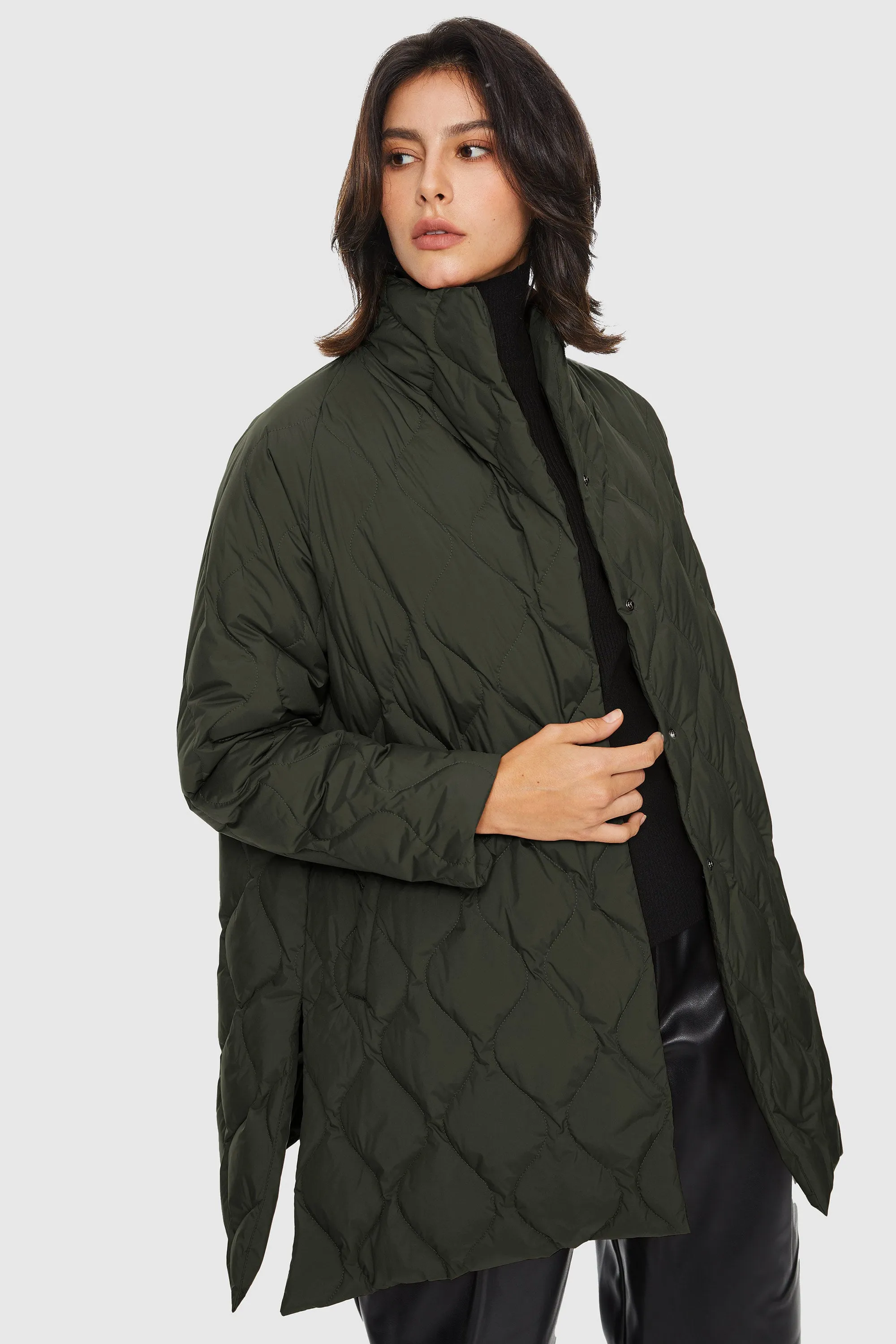 Lightweight Long-Sleeve Puffer Jacket