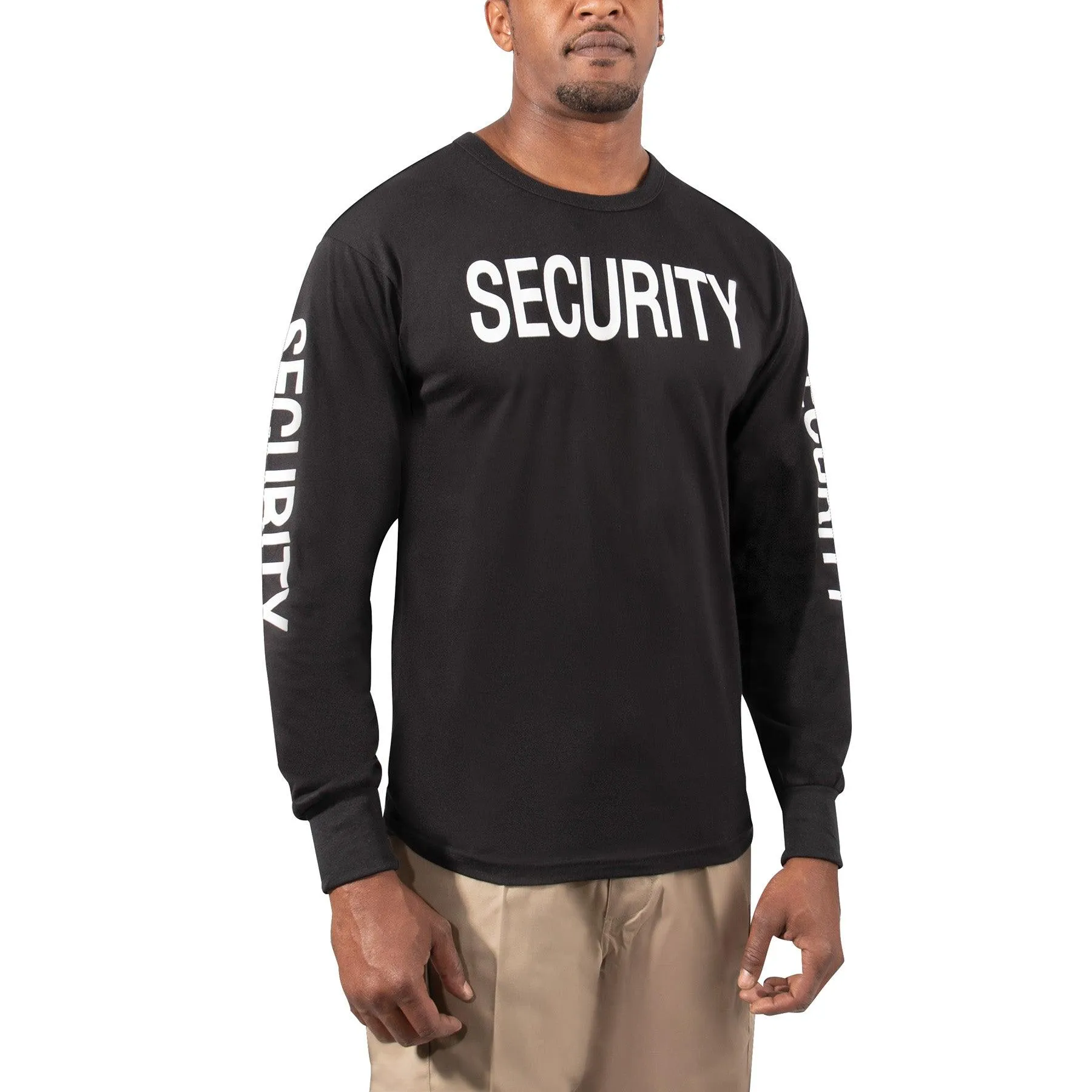 Long Sleeve Two-Sided Security T-Shirt