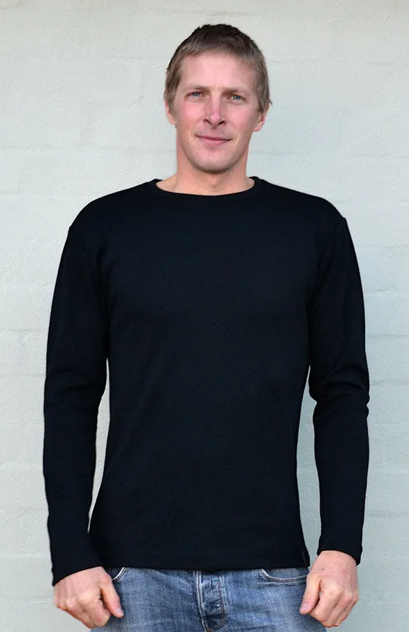 Long Sleeved Crew Neck Top 200g