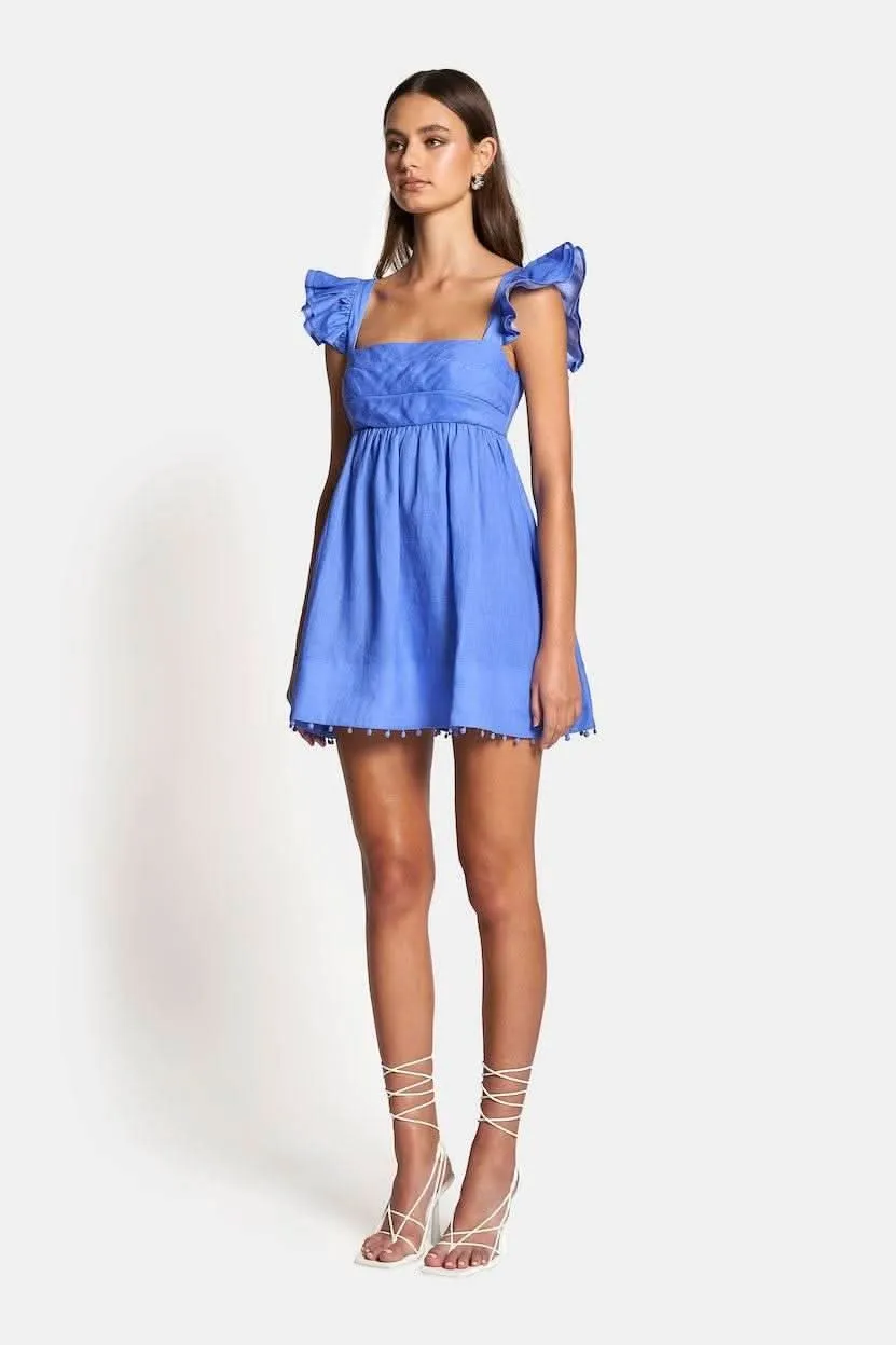 Luna Babydoll Frill Mini Dress