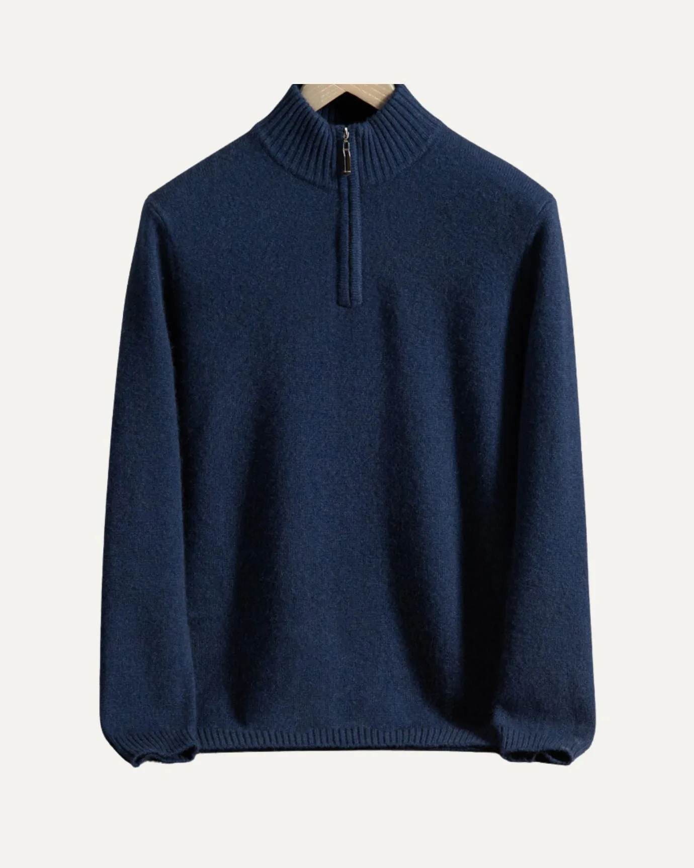 Madrid Cashmere Zip Sweater