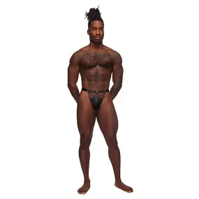 Male Power Fetish Jouster Thong Black S/M