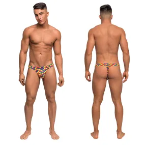 Male Power Pride Fest Bong Thong Print S/M