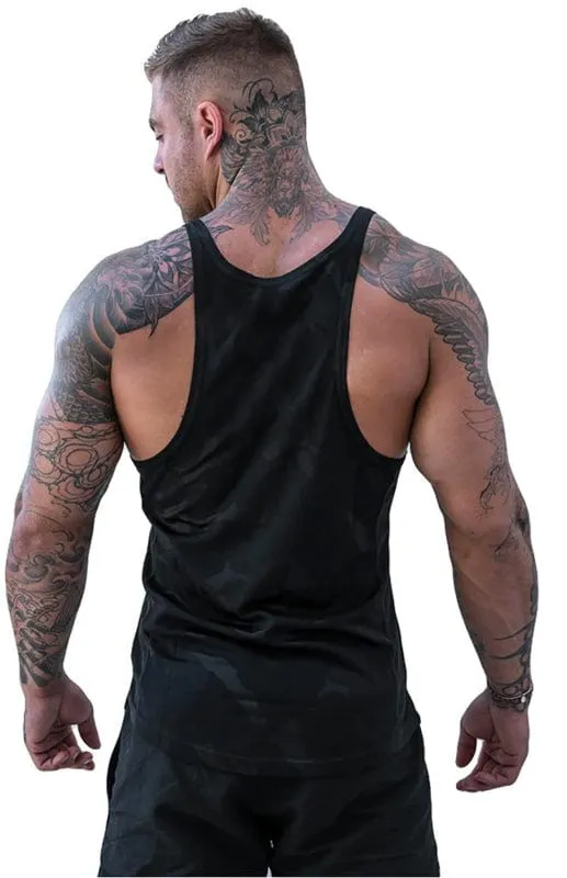 Men's Camouflage Print Breathable Quick Dry Tank Top