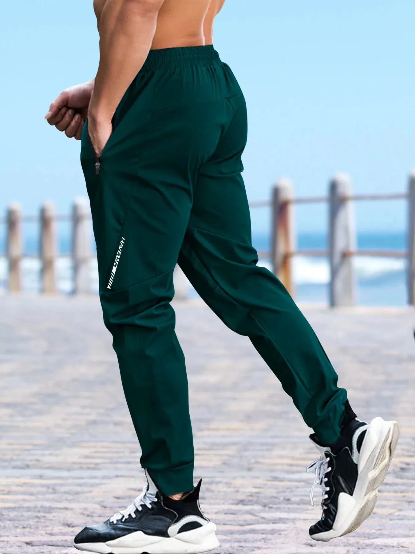 Men's Gym Pants Track Pants Summer Men Clothing Men Fashion Brand Casual Tracksuit for Mens Quick-drying Pants Sweatpants Jogger