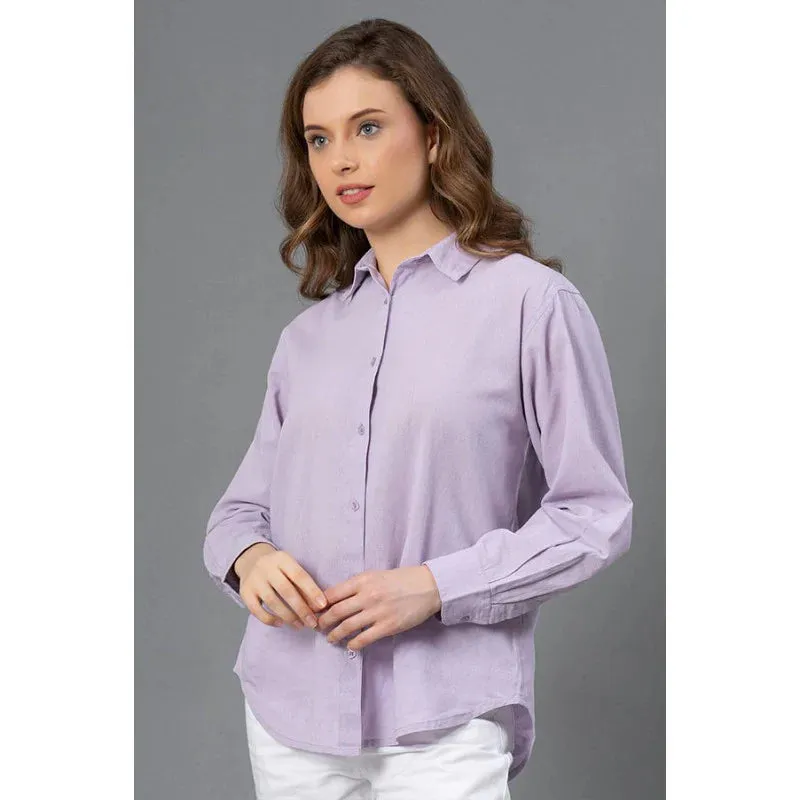 Mode by RedTape Cotton Collar Shirt for Women's | Comfortable & Breathable