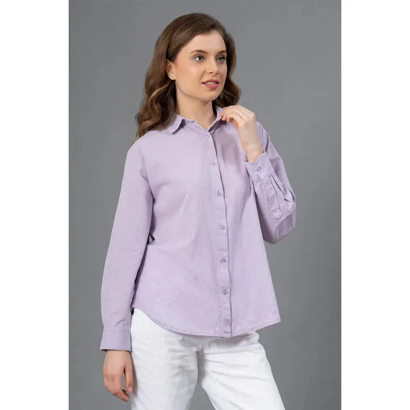 Mode by RedTape Cotton Collar Shirt for Women's | Comfortable & Breathable