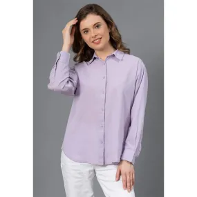 Mode by RedTape Cotton Collar Shirt for Women's | Comfortable & Breathable