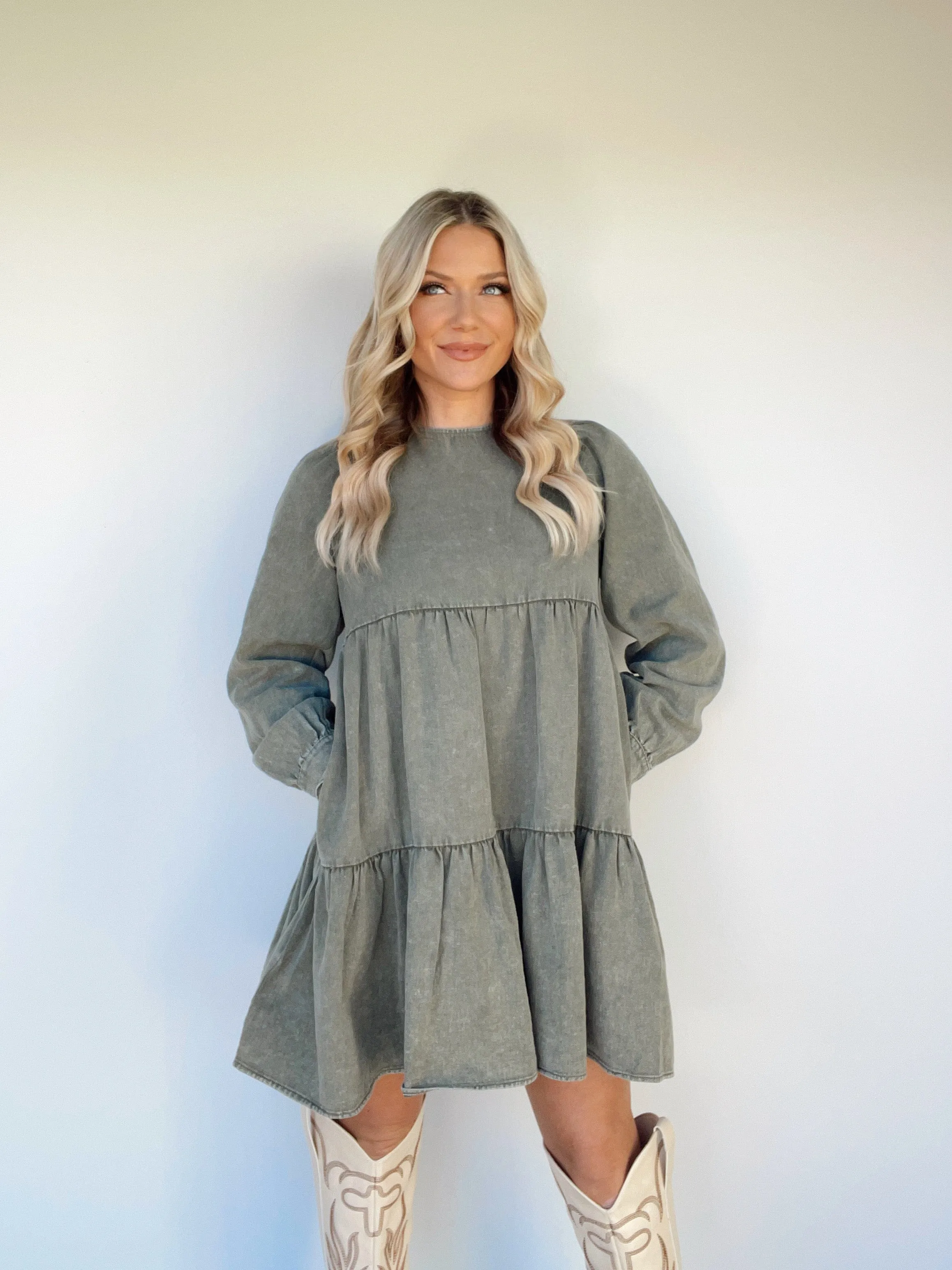 Olive It Babydoll Dress