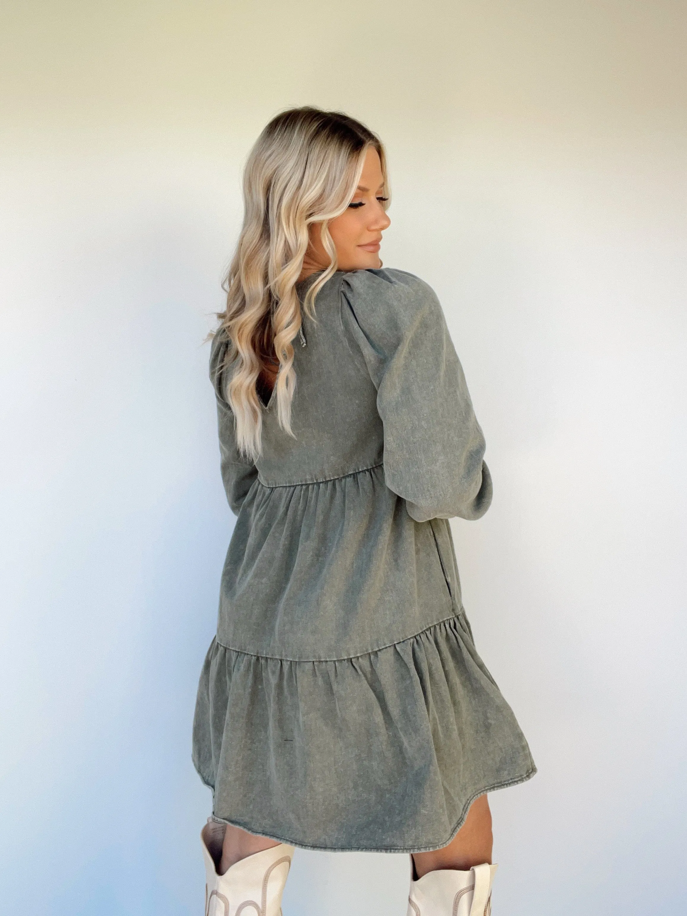 Olive It Babydoll Dress