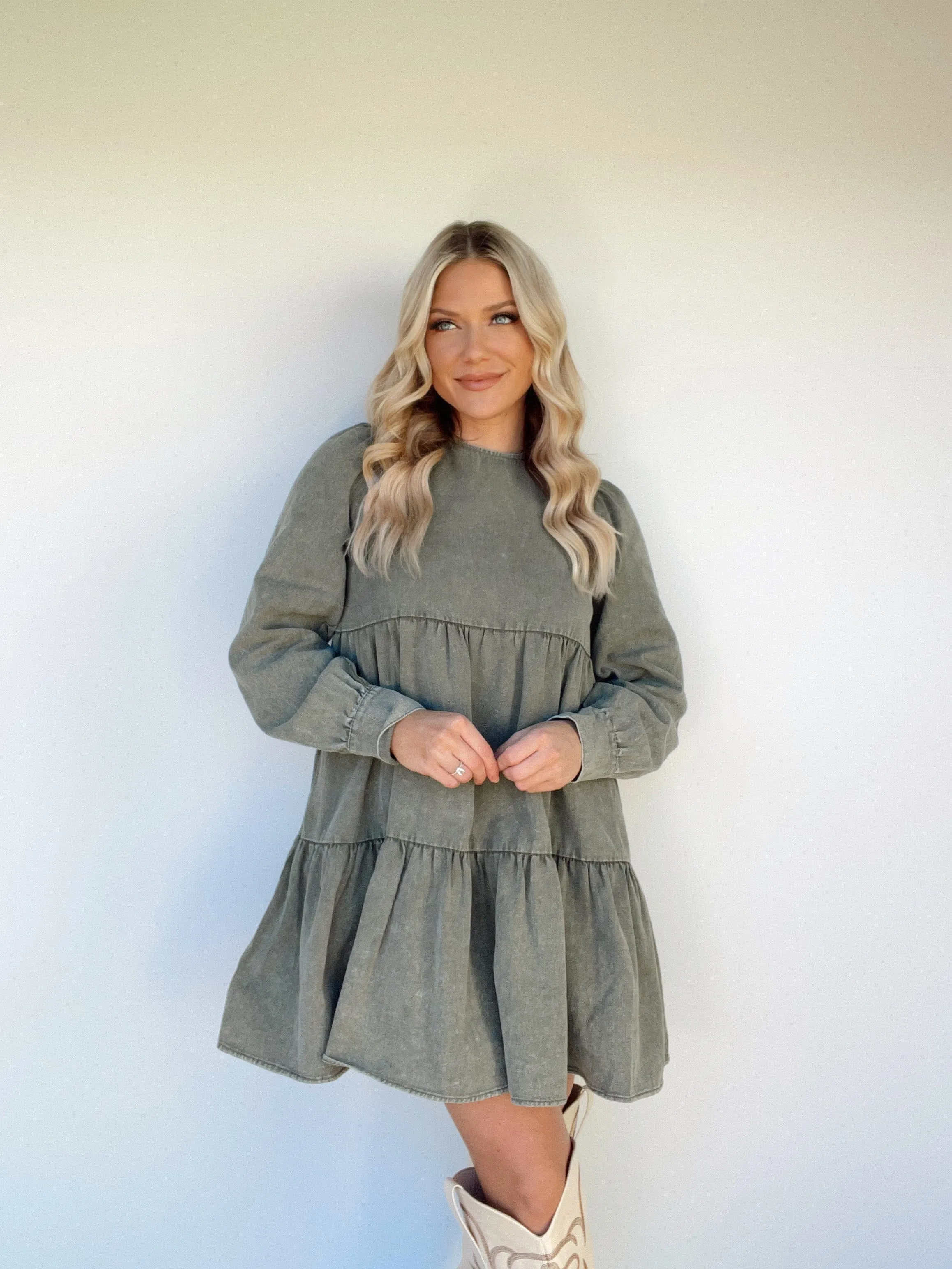 Olive It Babydoll Dress