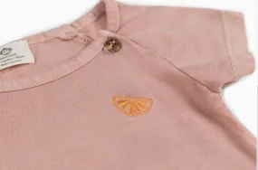 Orange-rosa T-Shirt